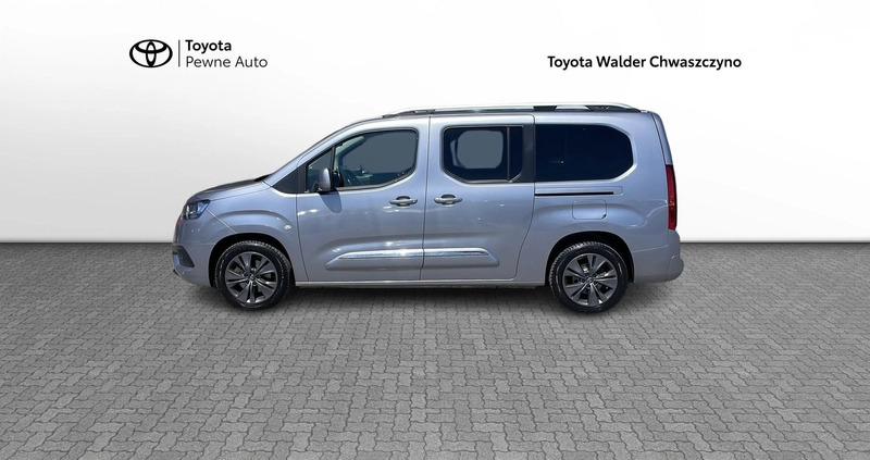 Toyota Proace City Verso cena 85900 przebieg: 117622, rok produkcji 2020 z Dobra małe 379